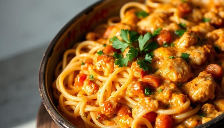 chicken spaghetti with rotel