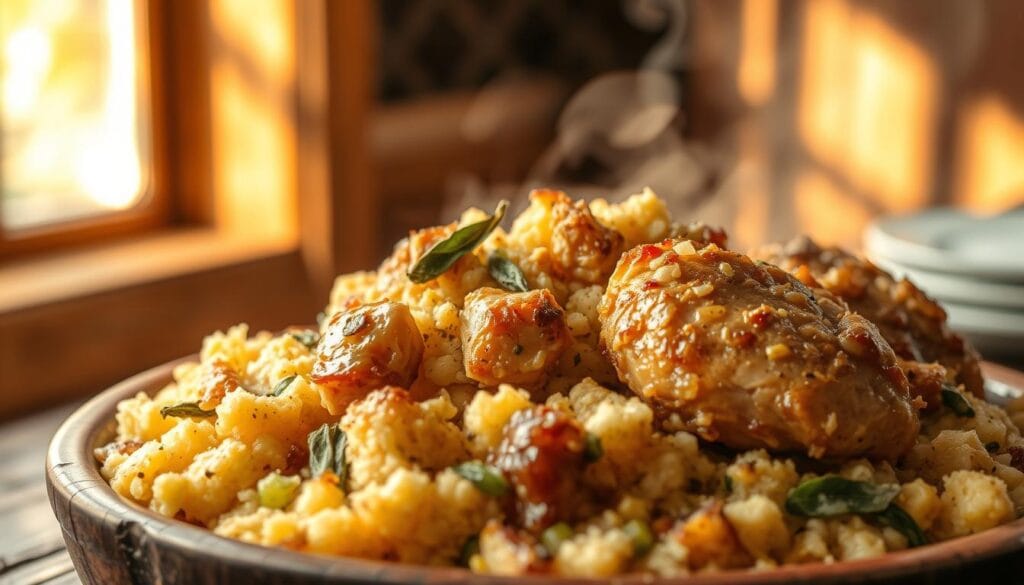 cornbread dressing with chicken cornbread dressing with chicken