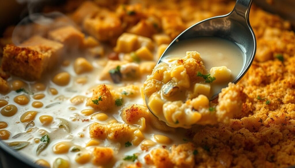 cornbread dressing with cream chicken soup