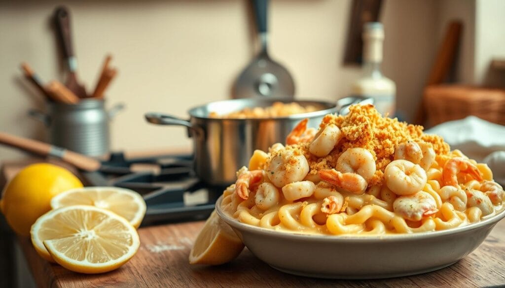seafood mac and cheese seafood mac and cheese