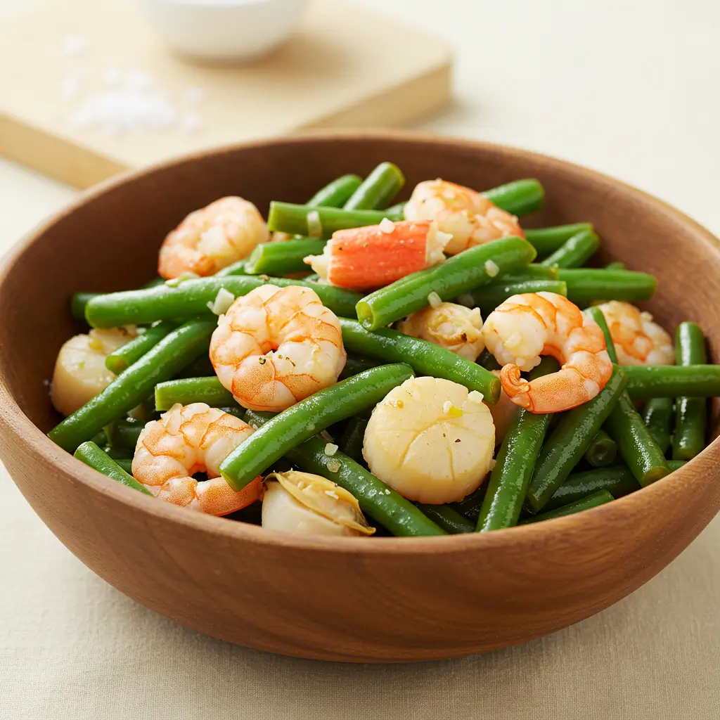 Don's Seafood Green Beans Recipe
