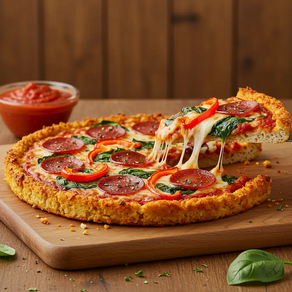 Chicken Crust Pizza Recipe