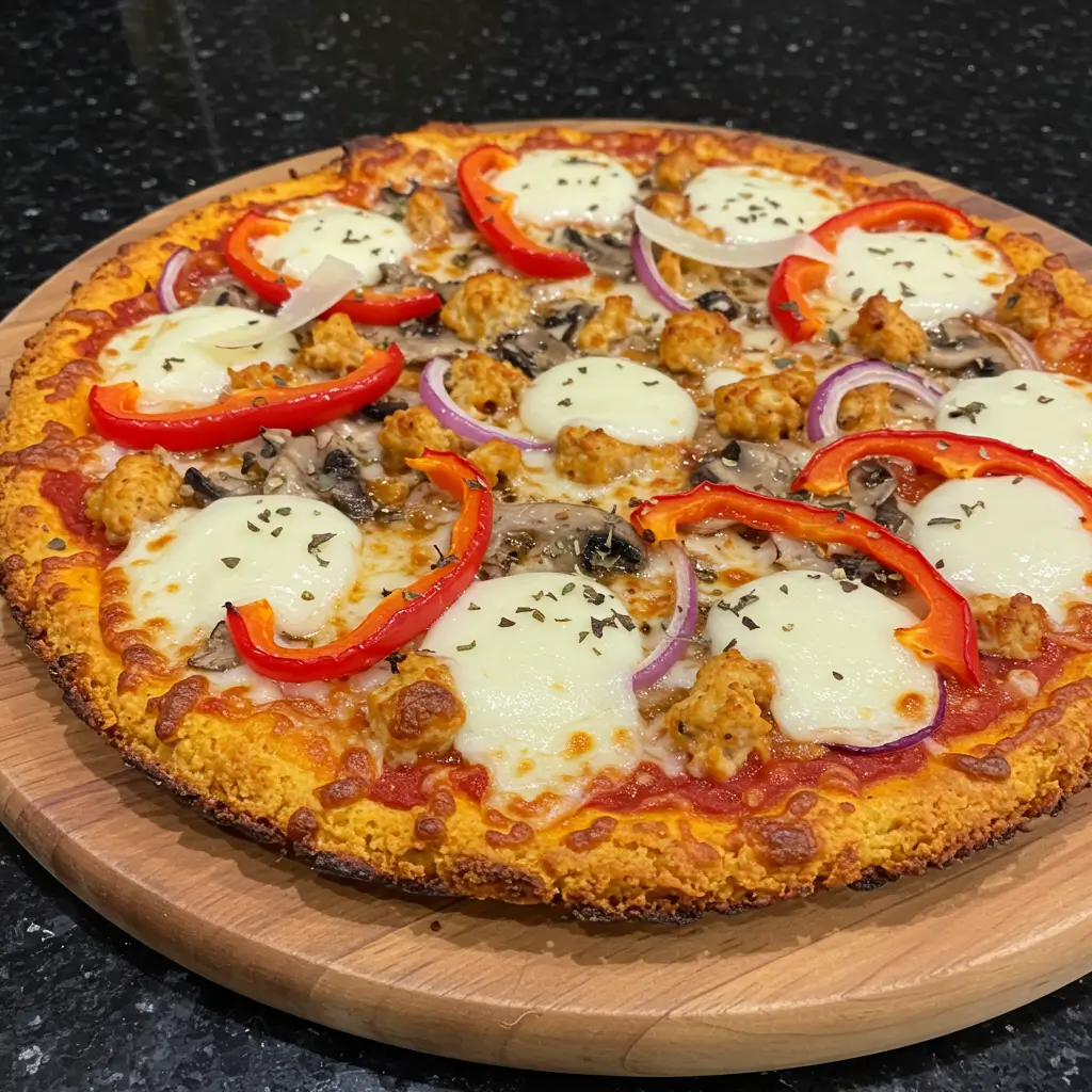 Chicken Crust Pizza Recipe
