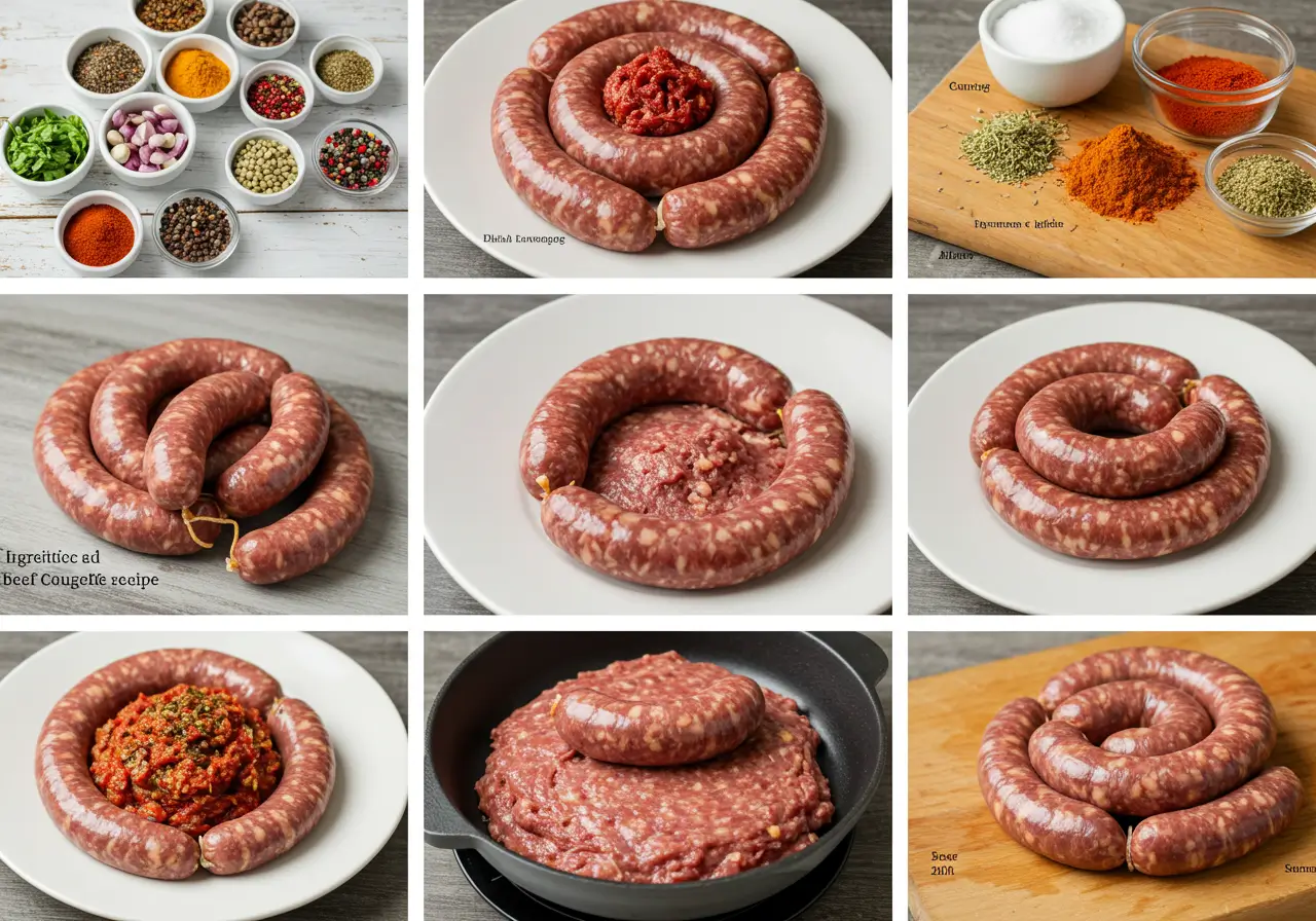 beef sausage recipes