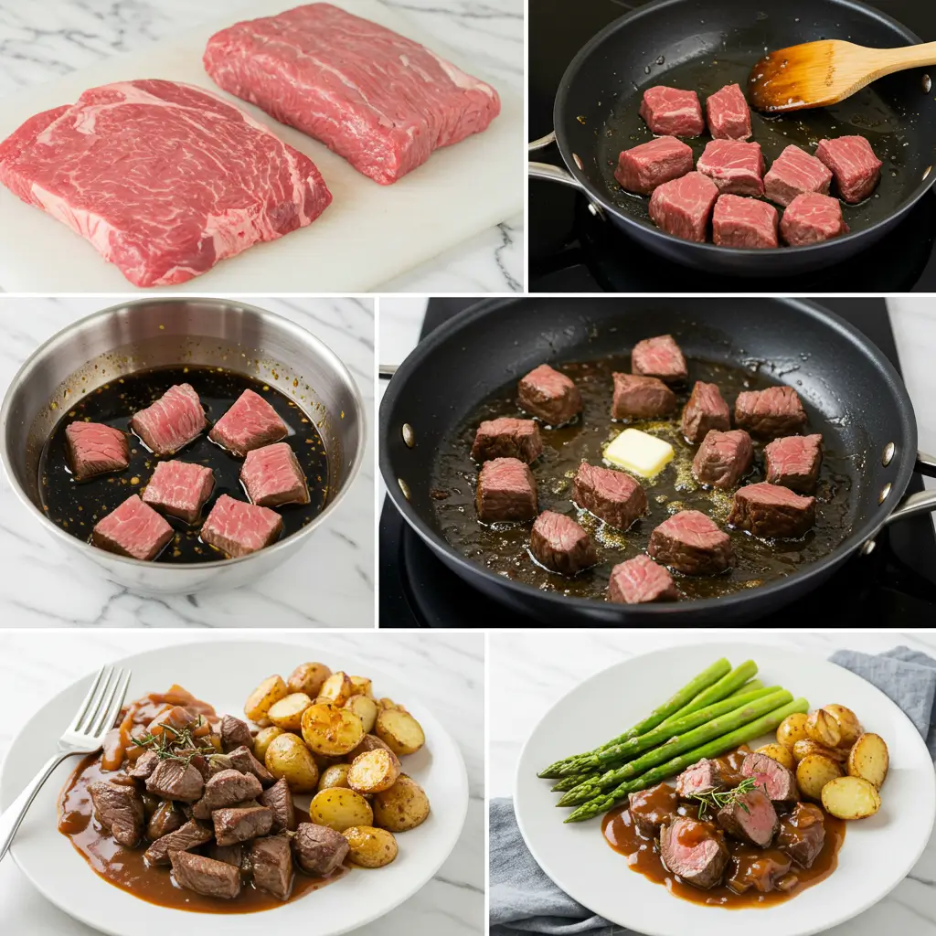 Beef Tenderloin Tips Recipe