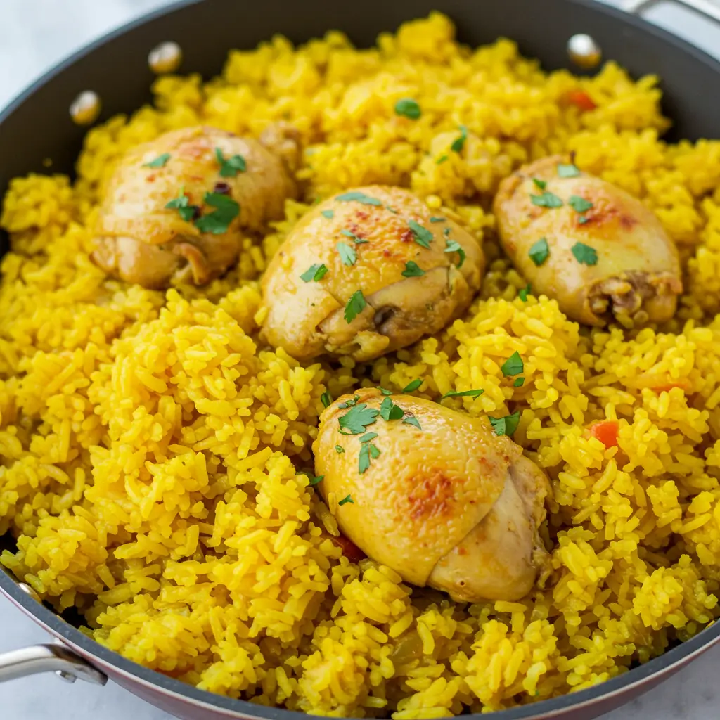 Chicken and Yellow Rice Recipe