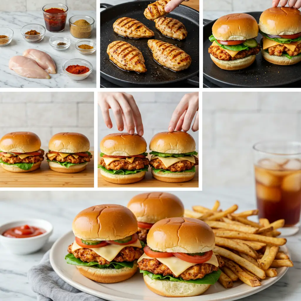 Chicken sliders recipe
