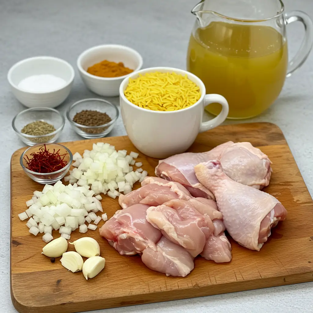 Chicken and Yellow Rice Recipe