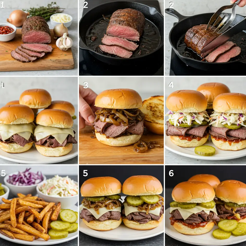 Roast Beef Sliders Recipe