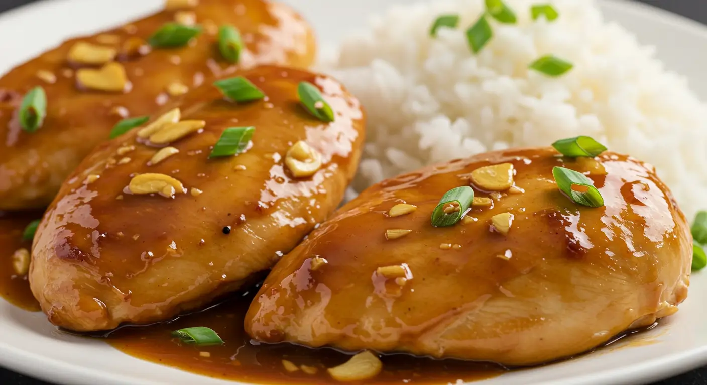 Honey Garlic Chicken Breasts