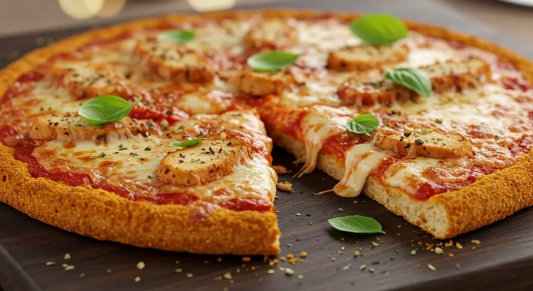 Chicken Crust Pizza Recipe