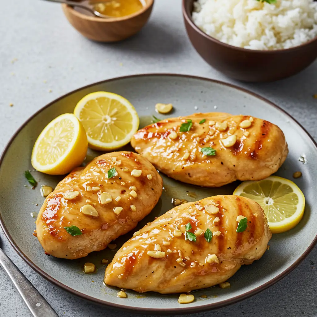 Honey Garlic Chicken Breasts