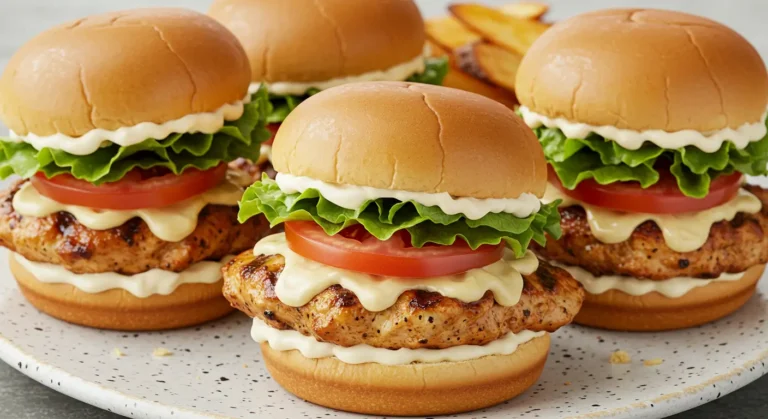Chicken sliders recipe