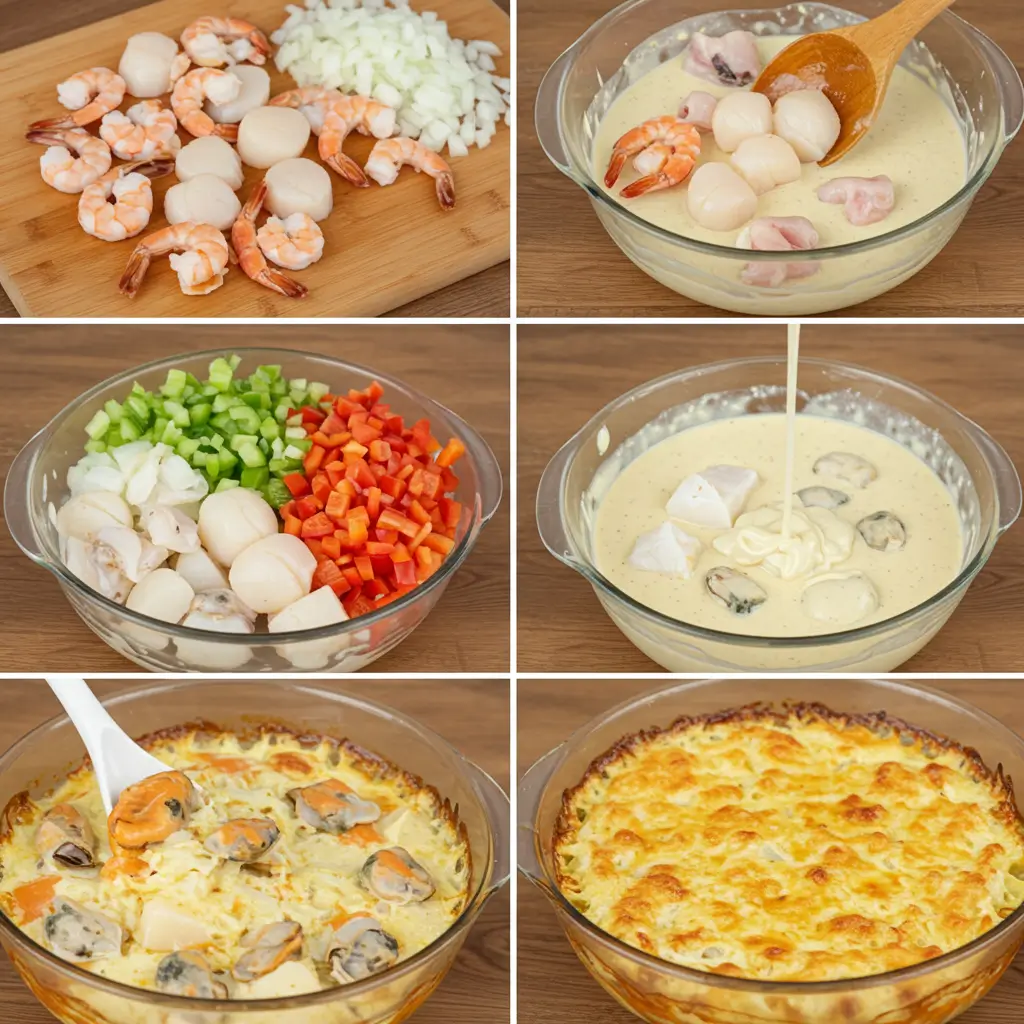 Seafood Casserole Recipe