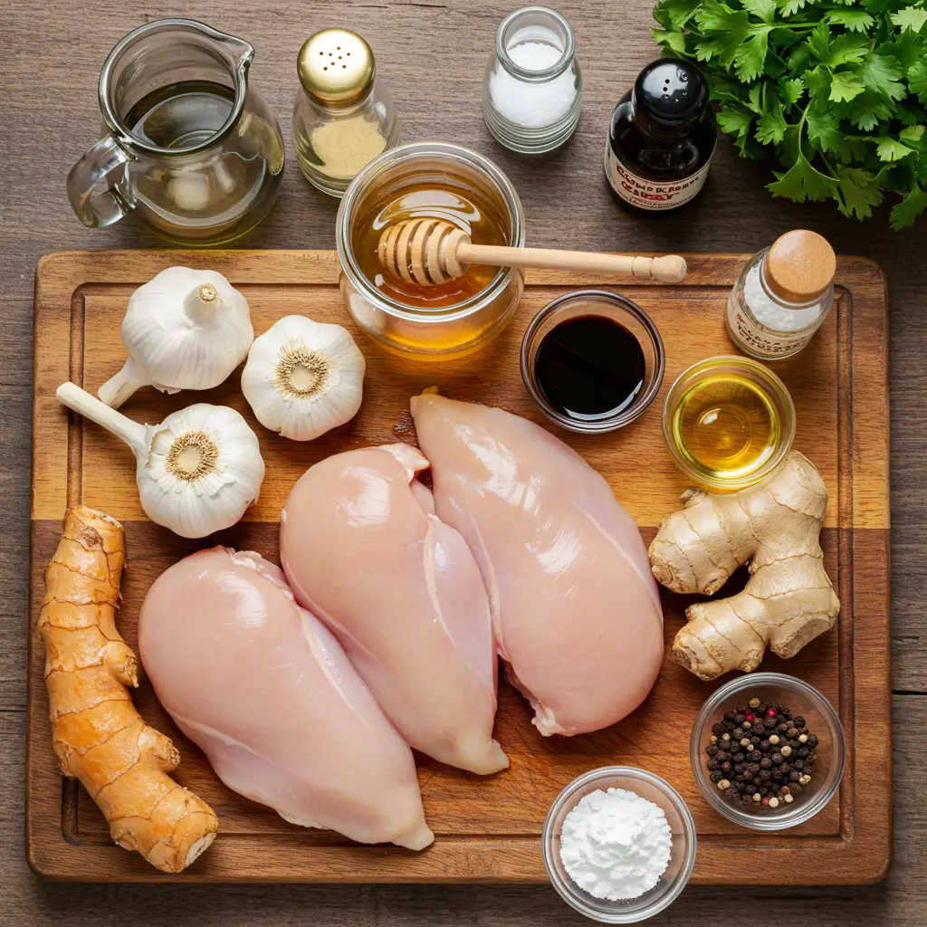 Honey Garlic Chicken Breasts