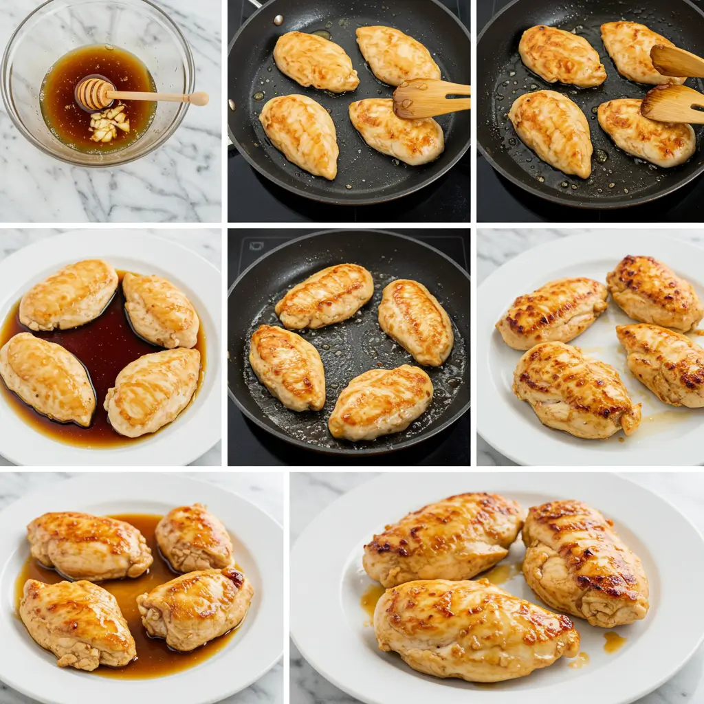 Honey Garlic Chicken Breasts