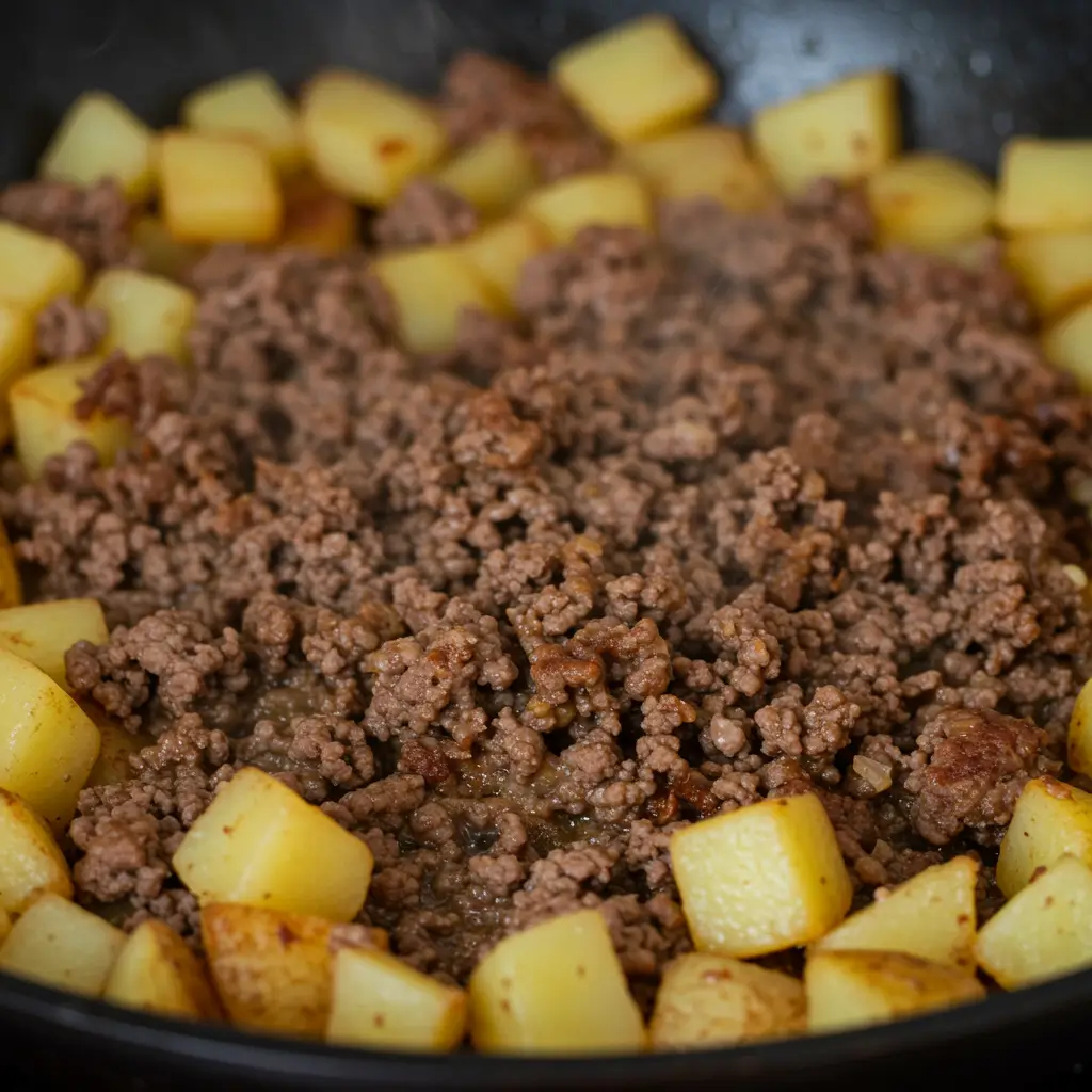 Ground Beef and Potato Recipe