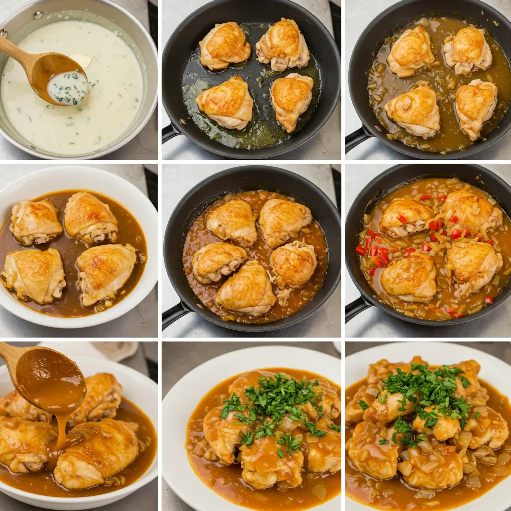 Smothered Chicken Recipe
